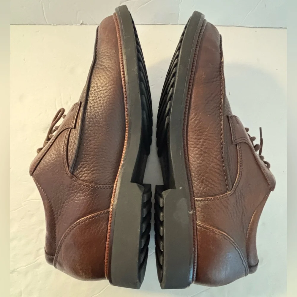 APEX AETREX Brown Leather Oxford Shoes Size 7.5